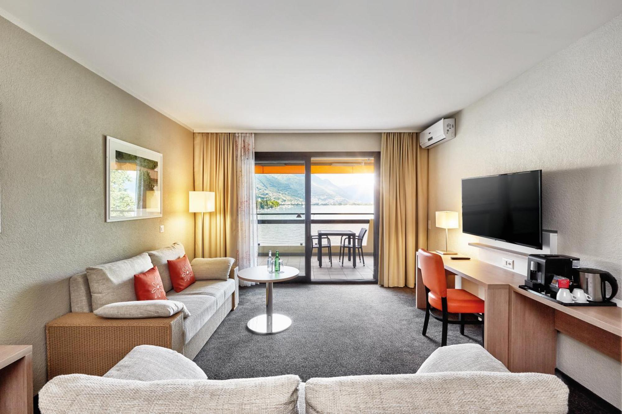 H4 Hotel Arcadia Locarno Exterior foto