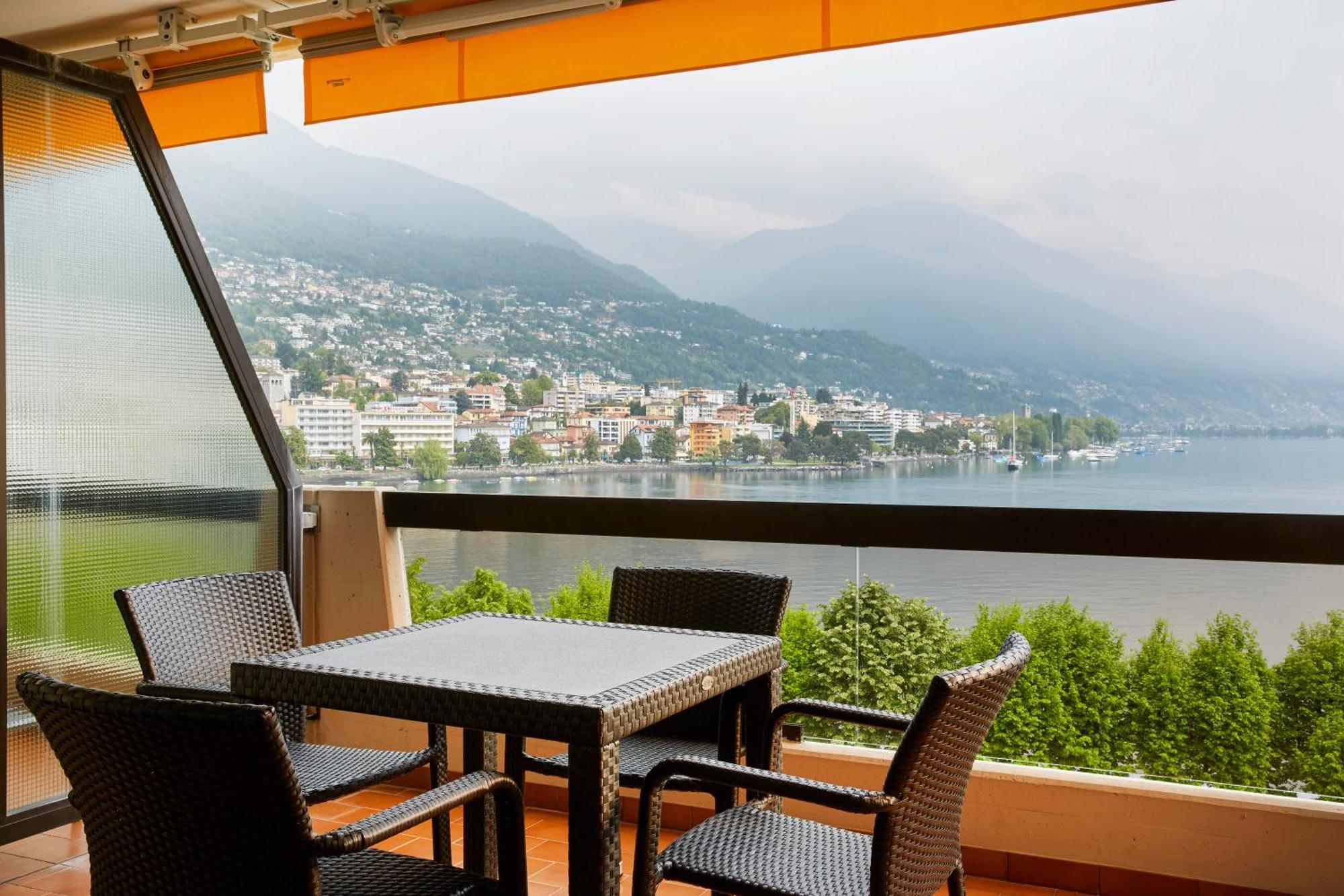 H4 Hotel Arcadia Locarno Exterior foto